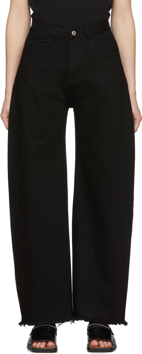 Marques'Almeida Black Boyfriend Jeans