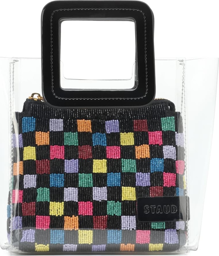 Staud Mini Shirley embellished tote