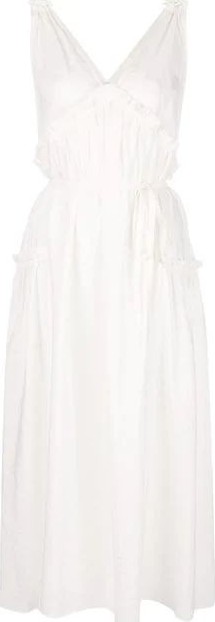 Isa Arfen flared V-neck dress