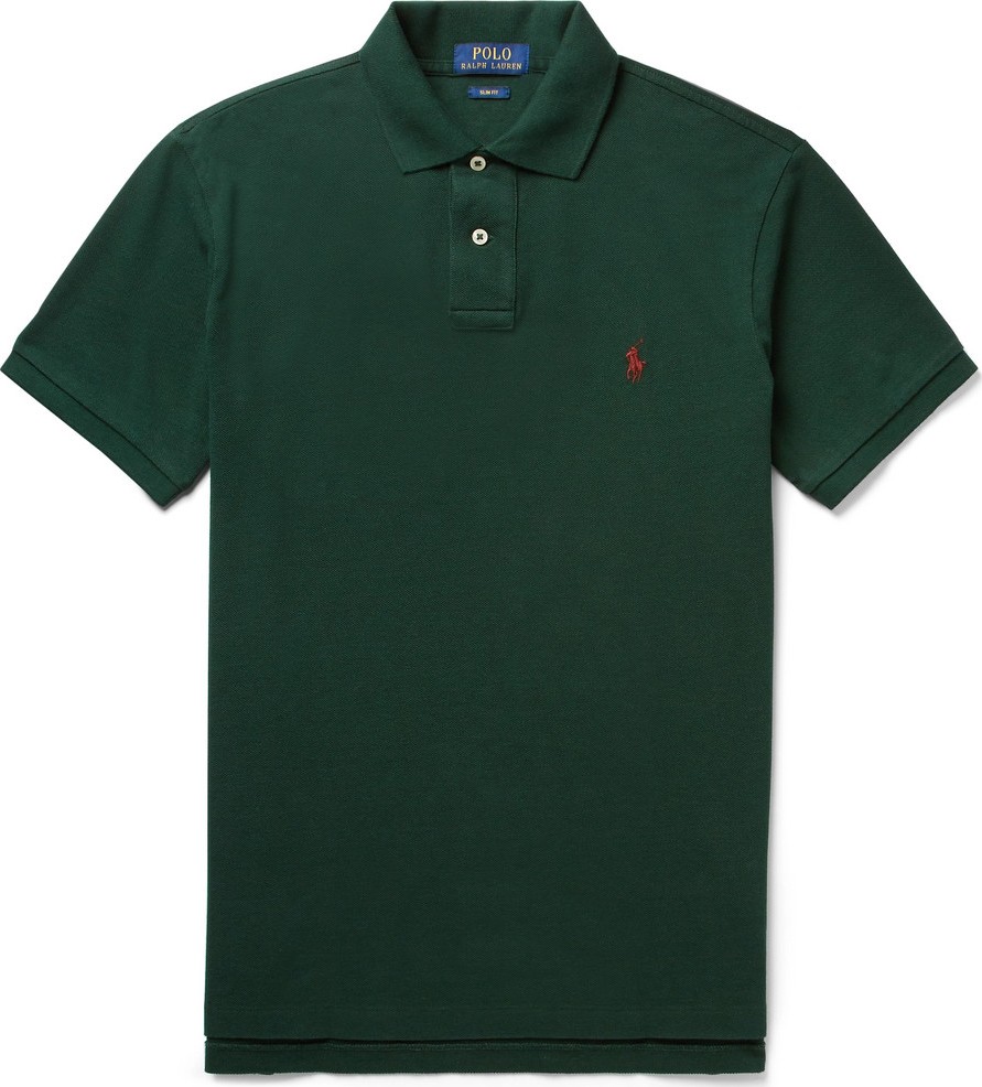 Polo Ralph Lauren Slim-Fit Cotton-Piqué Polo Shirt