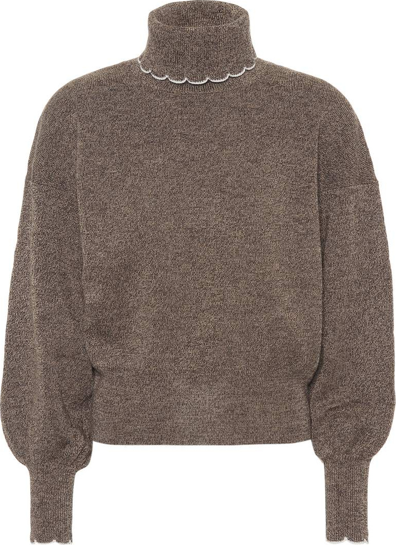 See By Chloé Wool turtleneck sweater