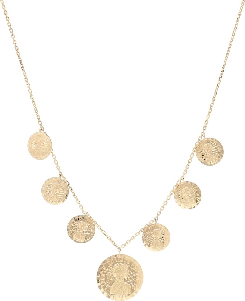 Anissa Kermiche Louise d’Or Collier 18kt gold necklace