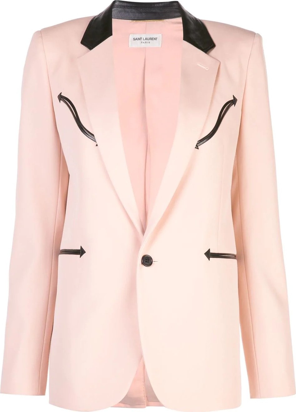 Saint Laurent single breasted blazer