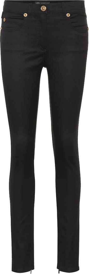 Versace High-rise skinny jeans