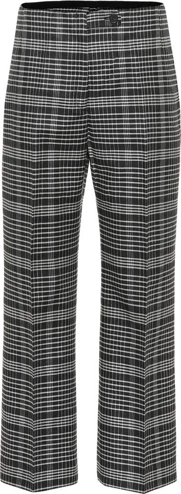 Acne Studios Checked wool-blend pants