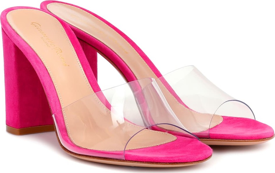 Gianvito Rossi Exclusive to Mytheresa – Vivienne 85 suede sandals