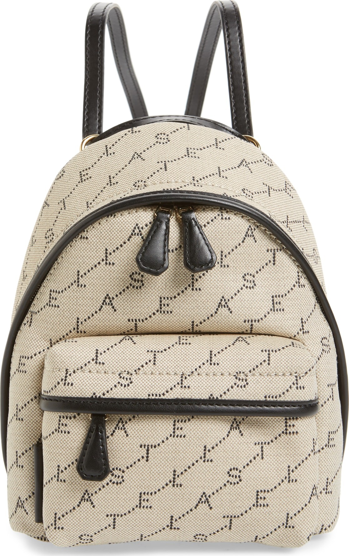 Stella McCartney Logo Canvas Mini Backpack