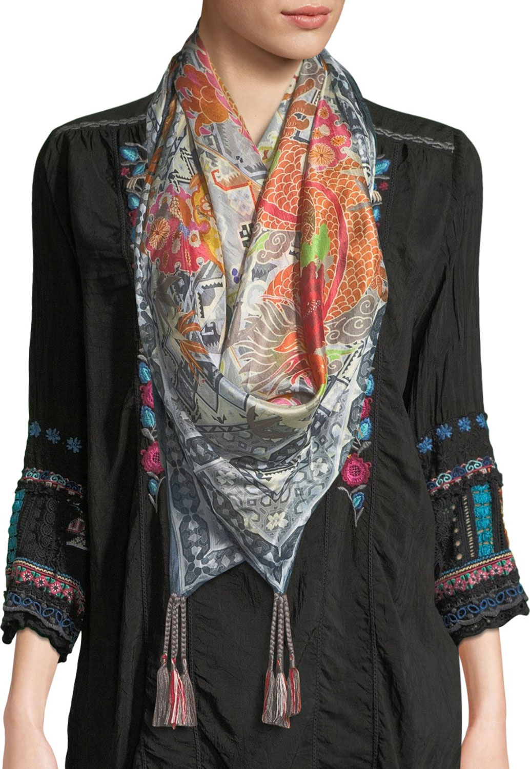 Johnny Was Dralion Scarf