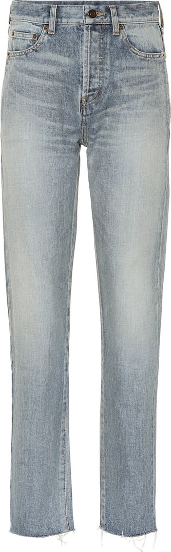 Saint Laurent High-rise slim jeans
