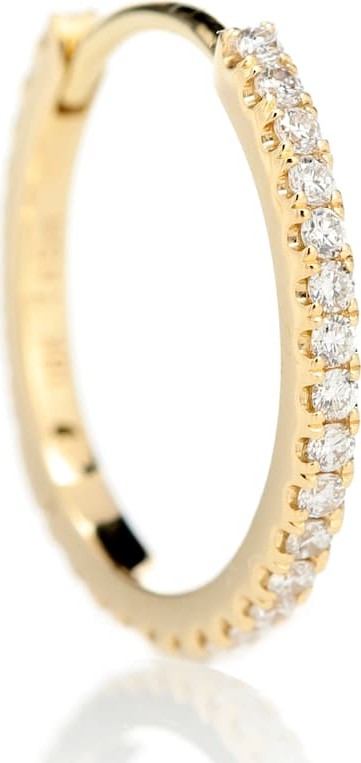 Maria Tash Diamond Eternity 18kt gold single earring