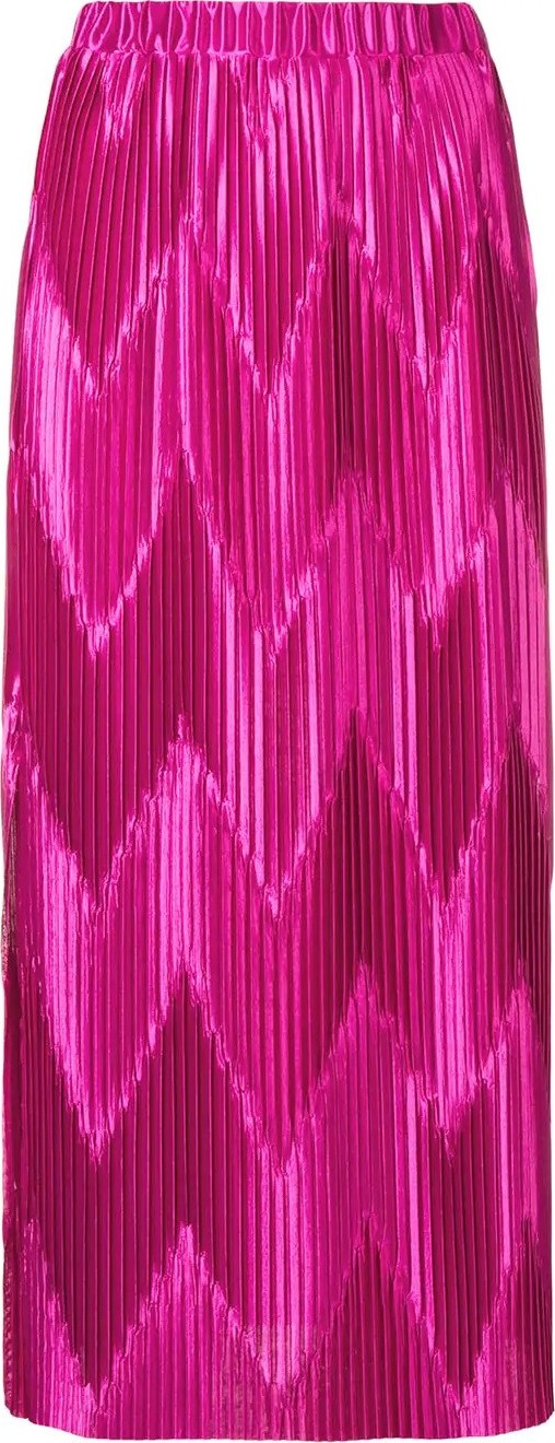 Givenchy zig-zag pleated skirt