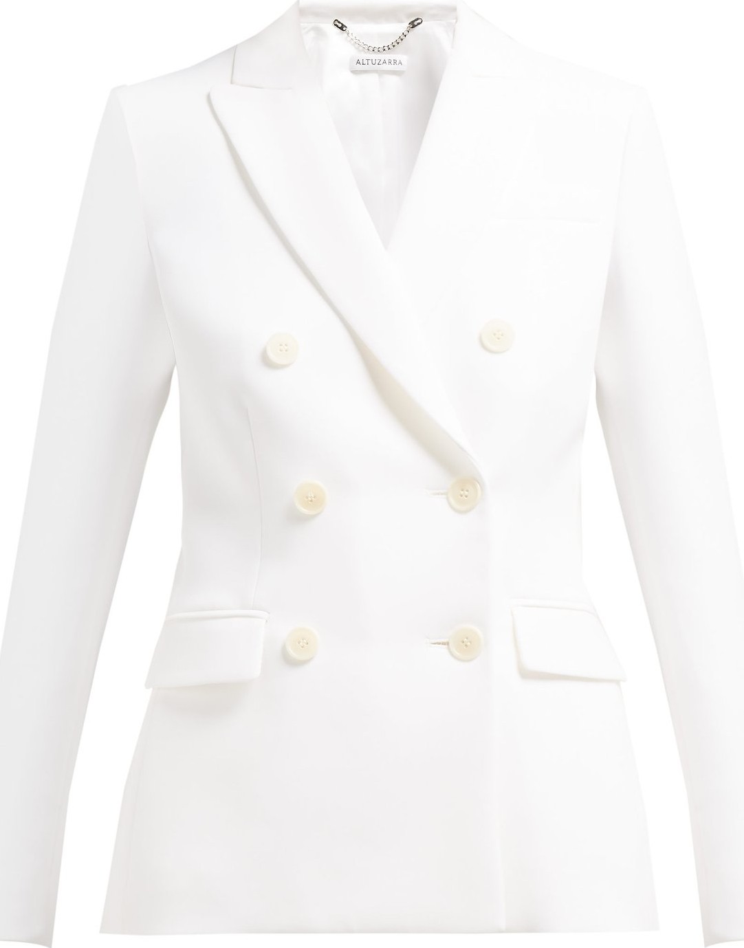 Altuzarra Indiana double-breasted crepe blazer