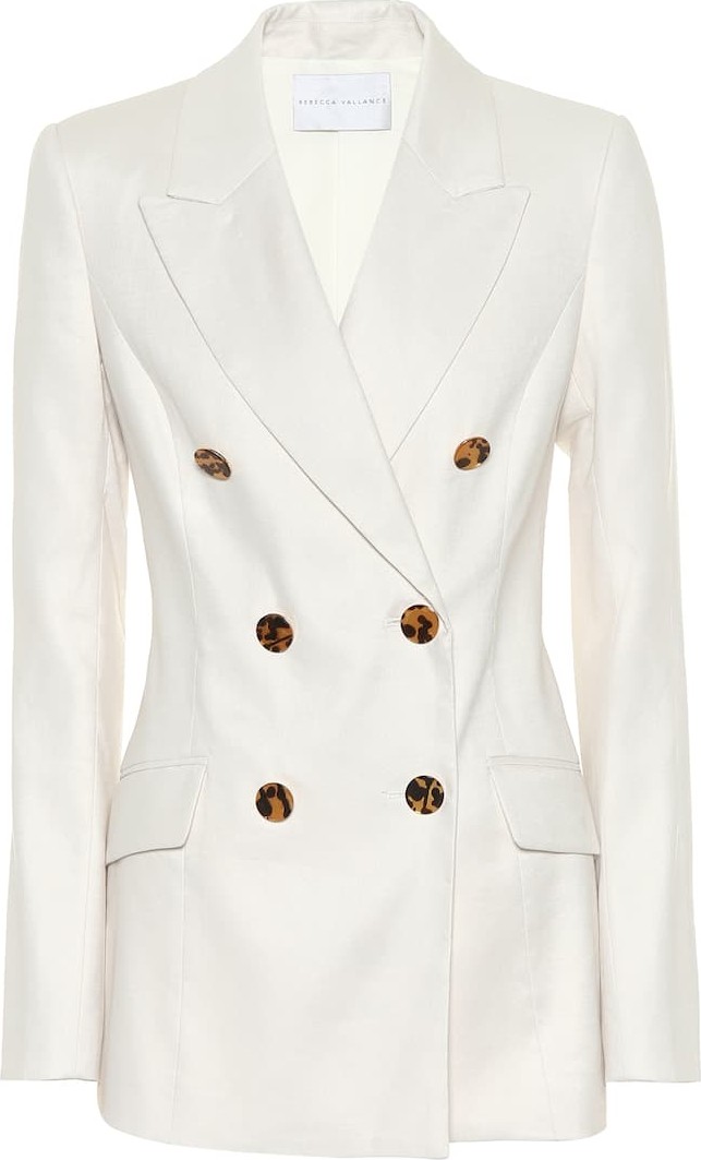 Rebecca Vallance Taylor linen-blend blazer