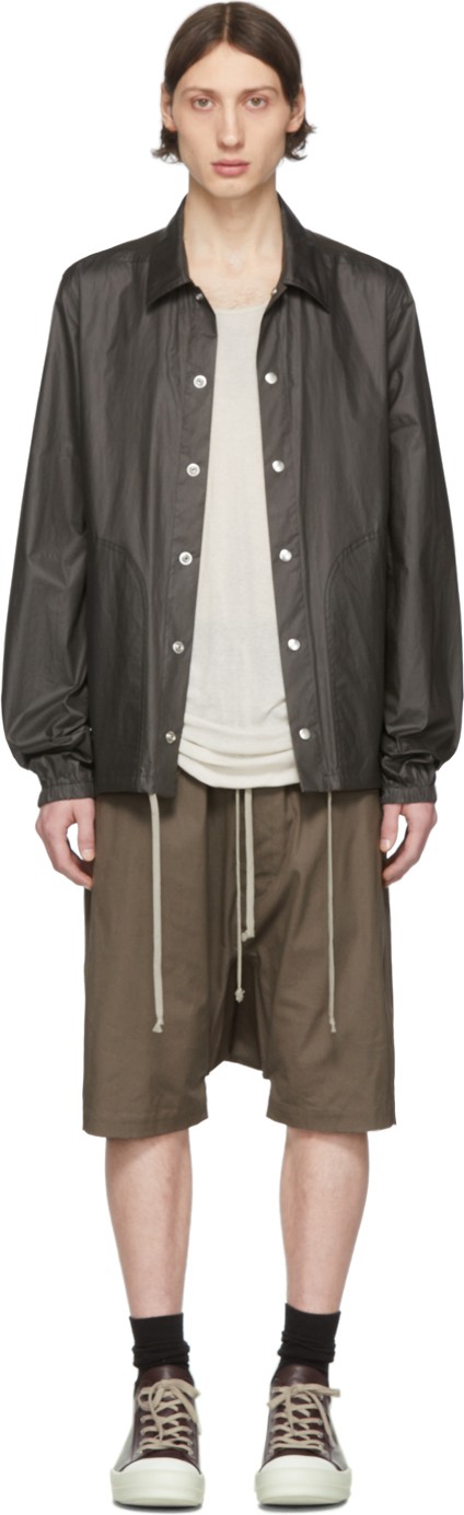 Rick Owens Black Bauhaus Jacket