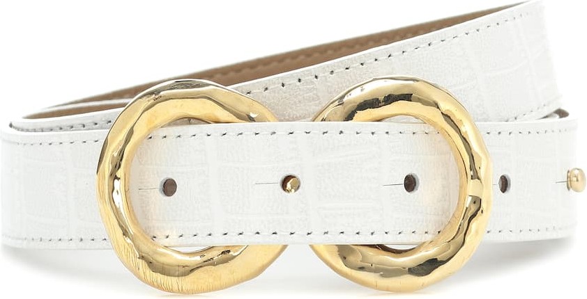 Rejina Pyo Exclusive to Mytheresa – Infinity croc-effect leather belt