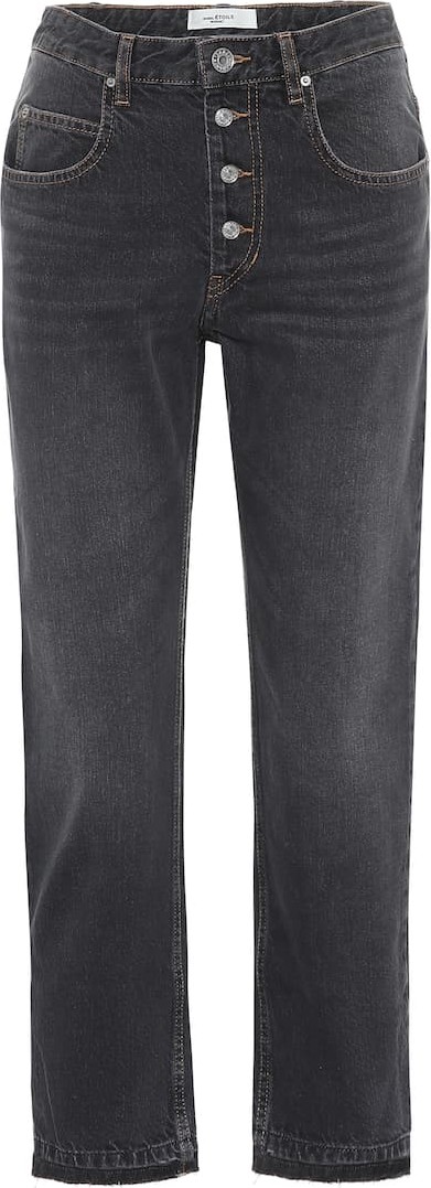 Isabel Marant Etoile Garance cropped straight jeans