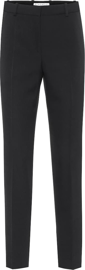 Givenchy Mid-rise slim wool pants