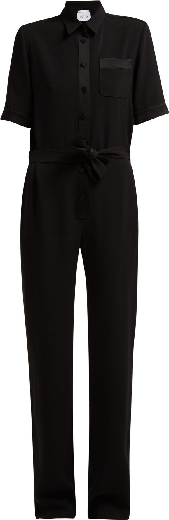 Pallas x Claire Thomson-Jonville Emotion crepe and satin jumpsuit