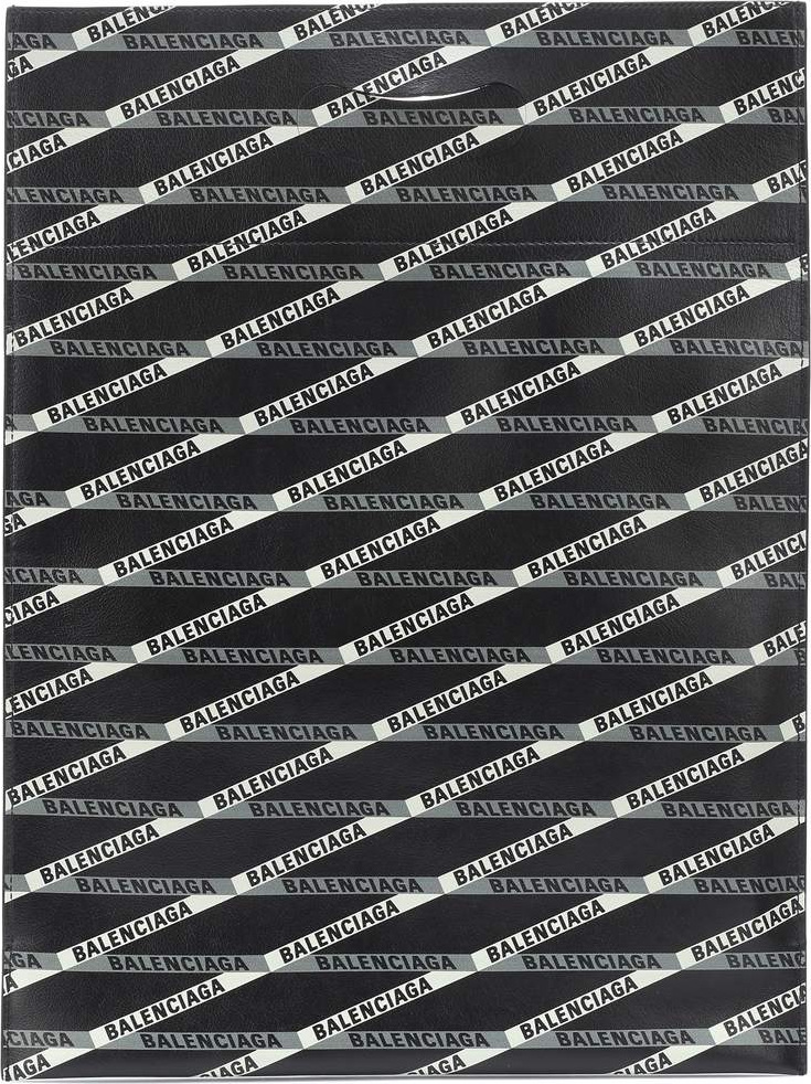 Balenciaga Monogram leather shopper