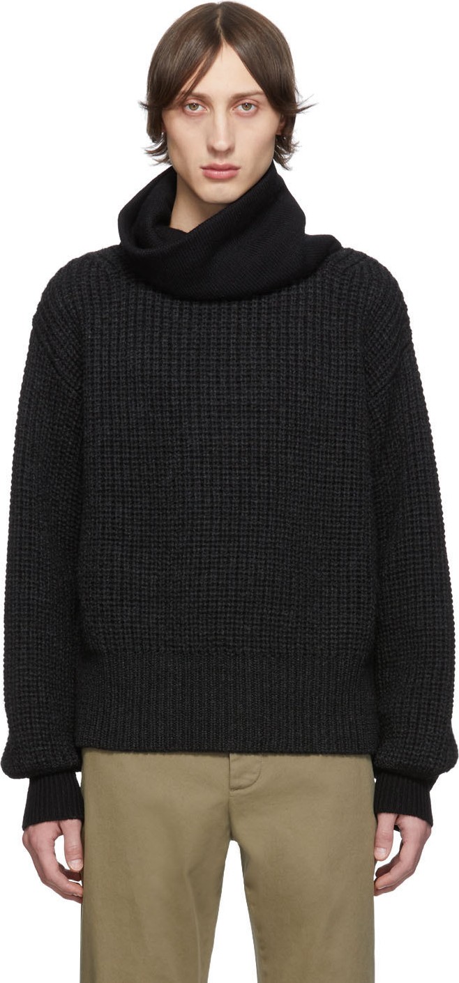 Maison Margiela Black Gauge 3 Turtleneck