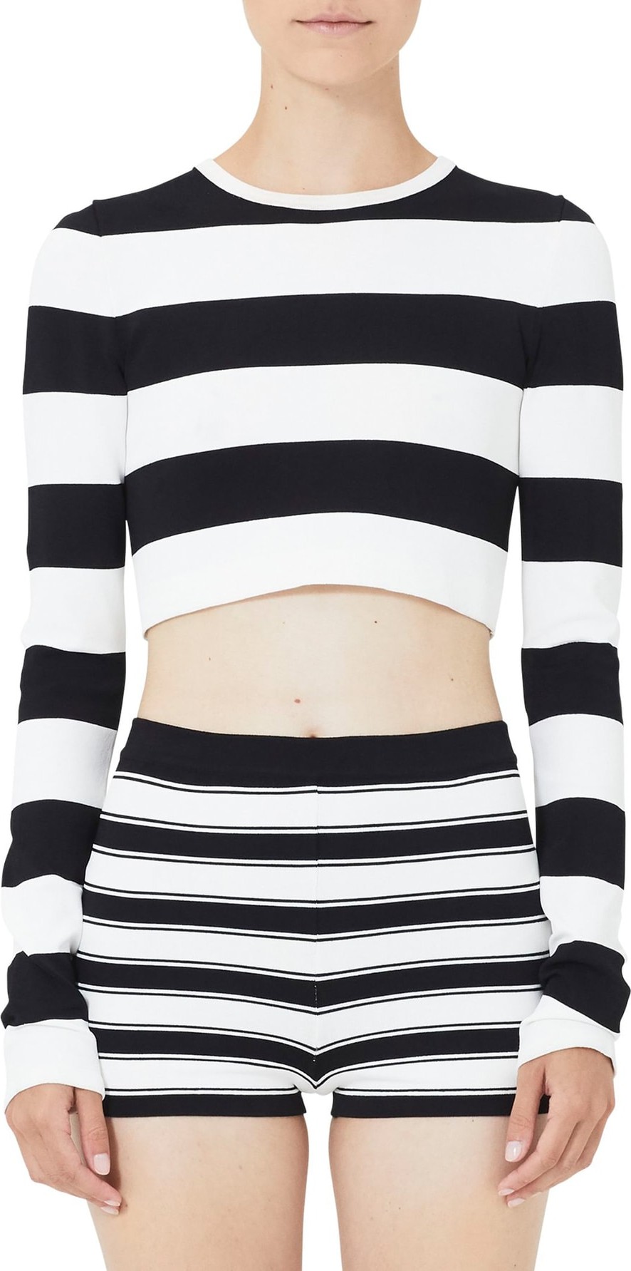 MARC JACOBS Stripe Knit Shorts