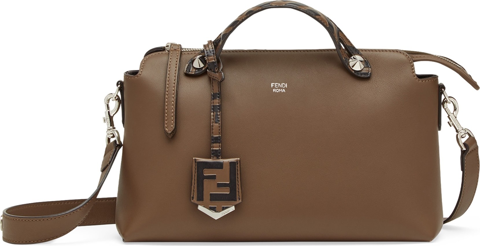 Fendi Medium By the Way Leather Shoulder Bag