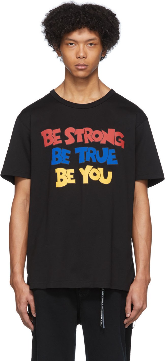 Mastermind World Black 'Be True' T-Shirt