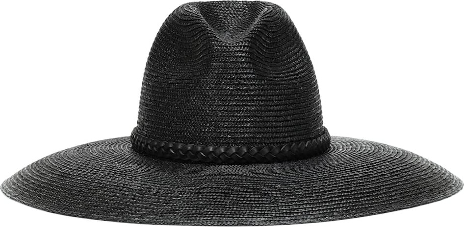 Saint Laurent Grand straw hat