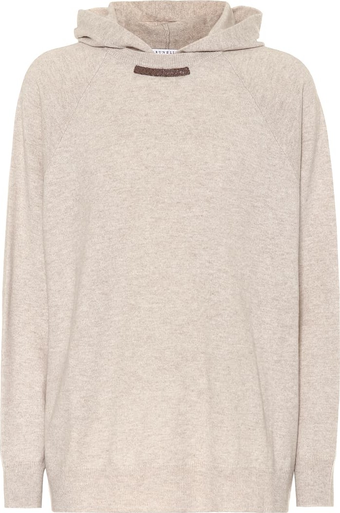 Brunello Cucinelli Wool and cashmere hoodie