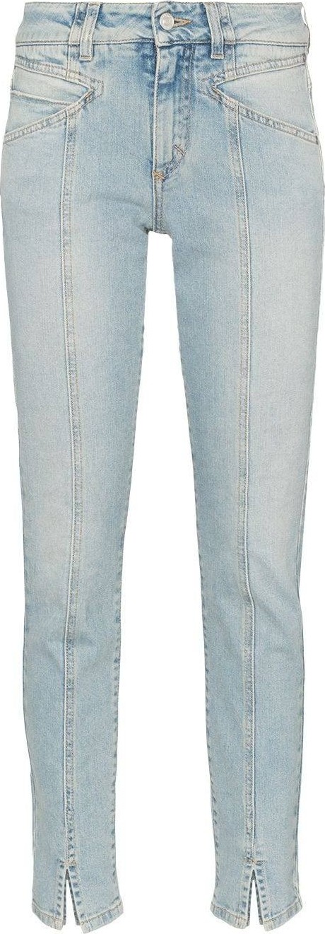 Givenchy visible seam straight-leg jeans