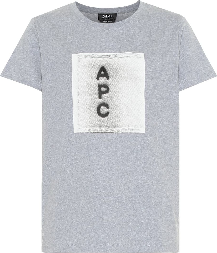 A.P.C. Logo cotton T-shirt
