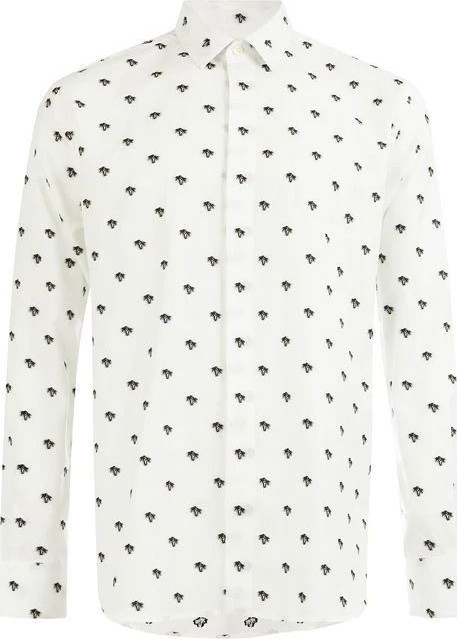 Saint Laurent palm tree print shirt