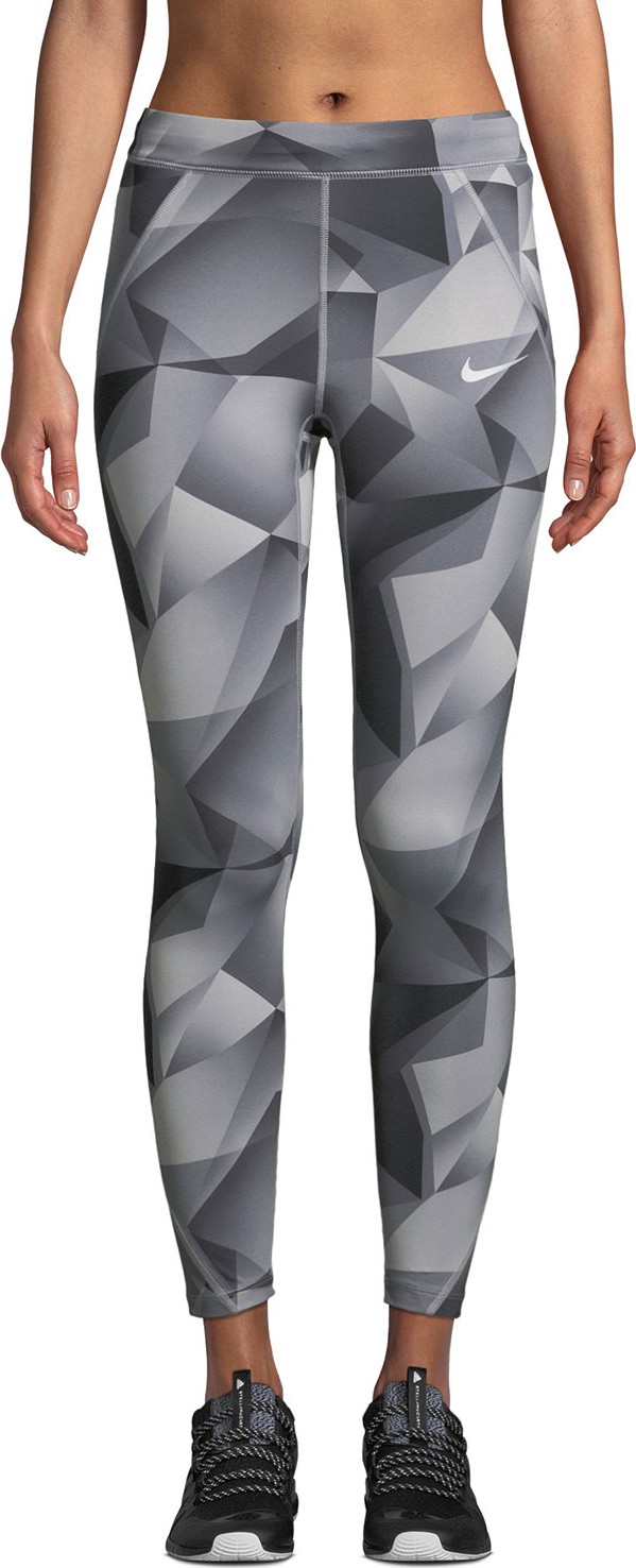 Nike Speed Printed 7/8 Running Tights