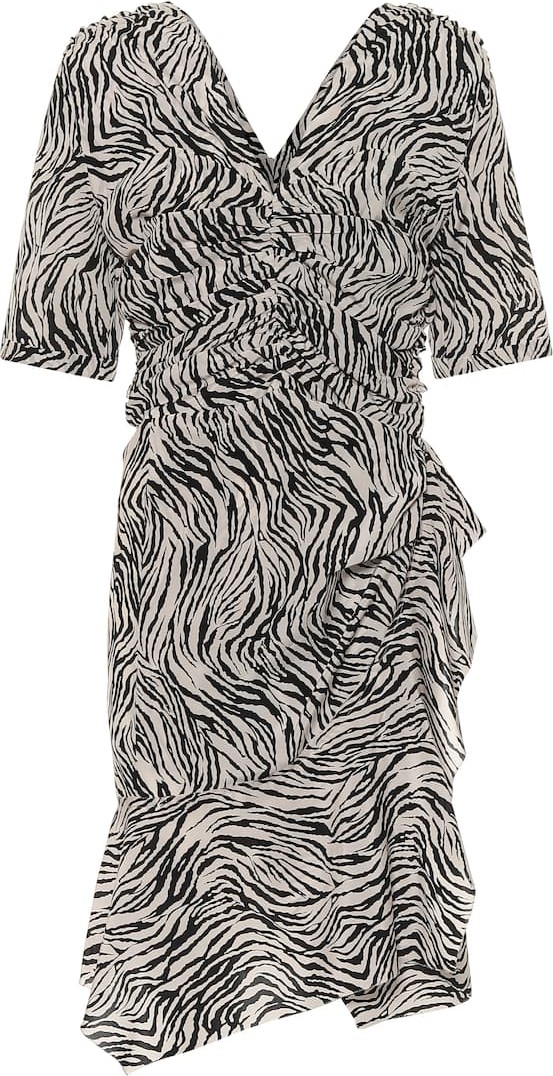 Isabel Marant Arodie stretch-silk minidress