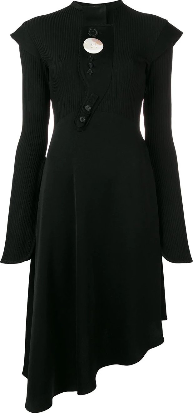Ellery asymmetric flared dress