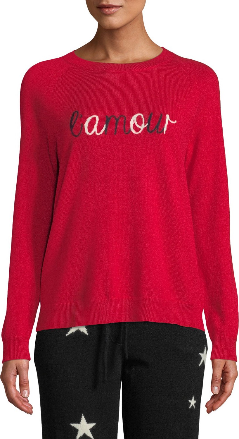 Chinti And Parker L'Amour Wool-Cashmere Pullover Sweater