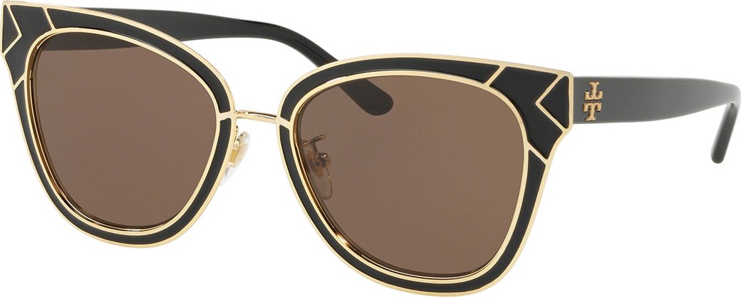 Tory Burch Square Metal Sunglasses