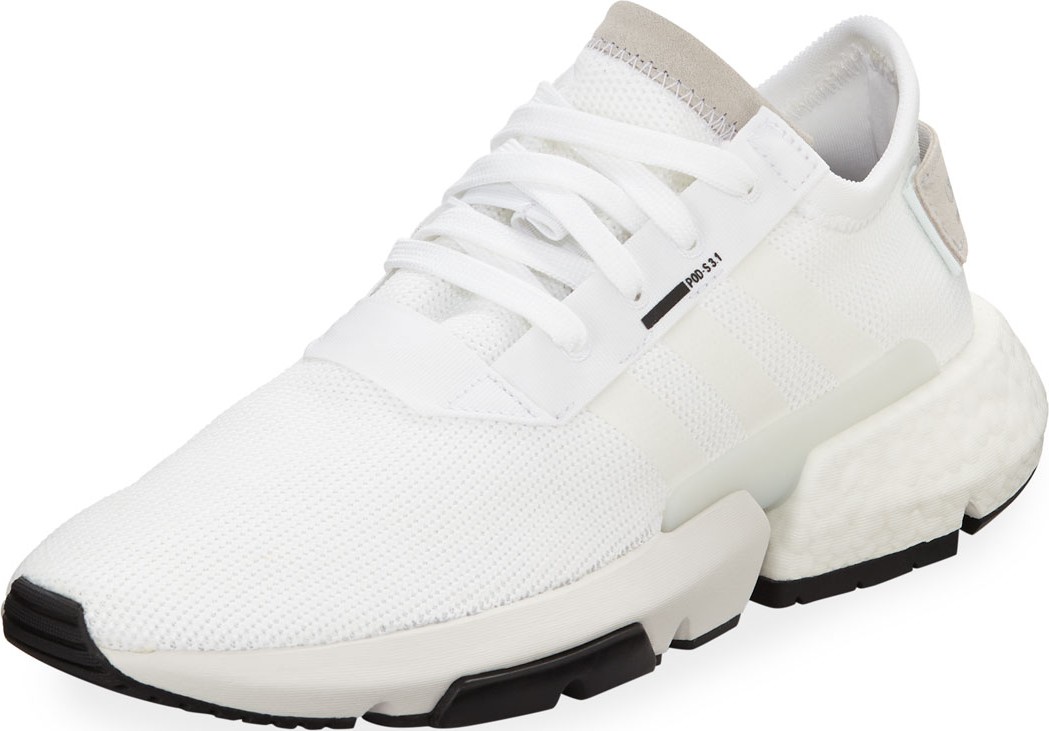 Adidas Mesh-Knit Lace-Up Sneakers