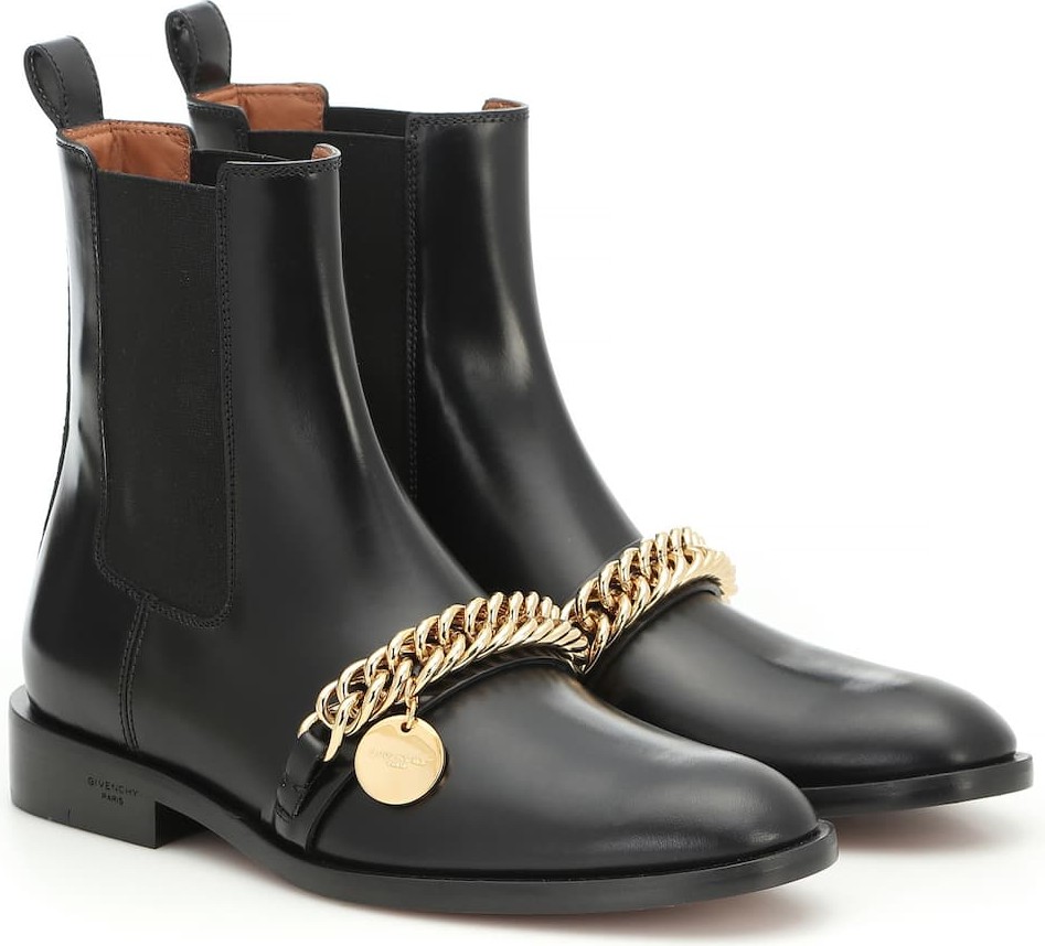 Givenchy Embellished leather ankle boots