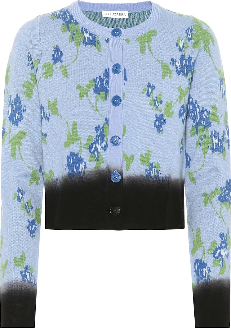 Altuzarra Zannone cropped wool cardigan