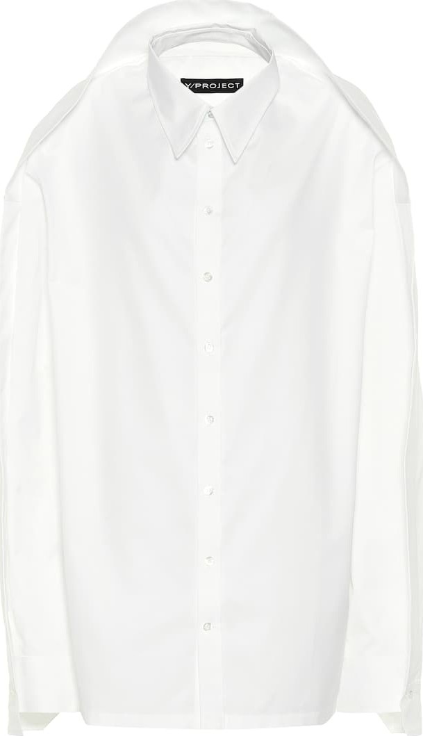 Y/Project Oversized cotton shirt Y/Project Oversized cotton shirt