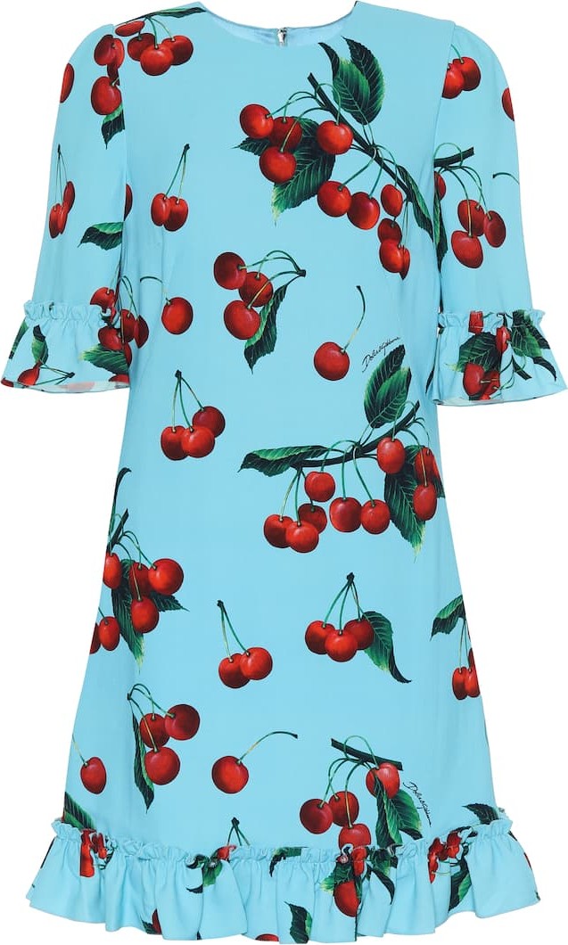 Dolce & Gabbana Exclusive to Mytheresa – cherry printed minidress