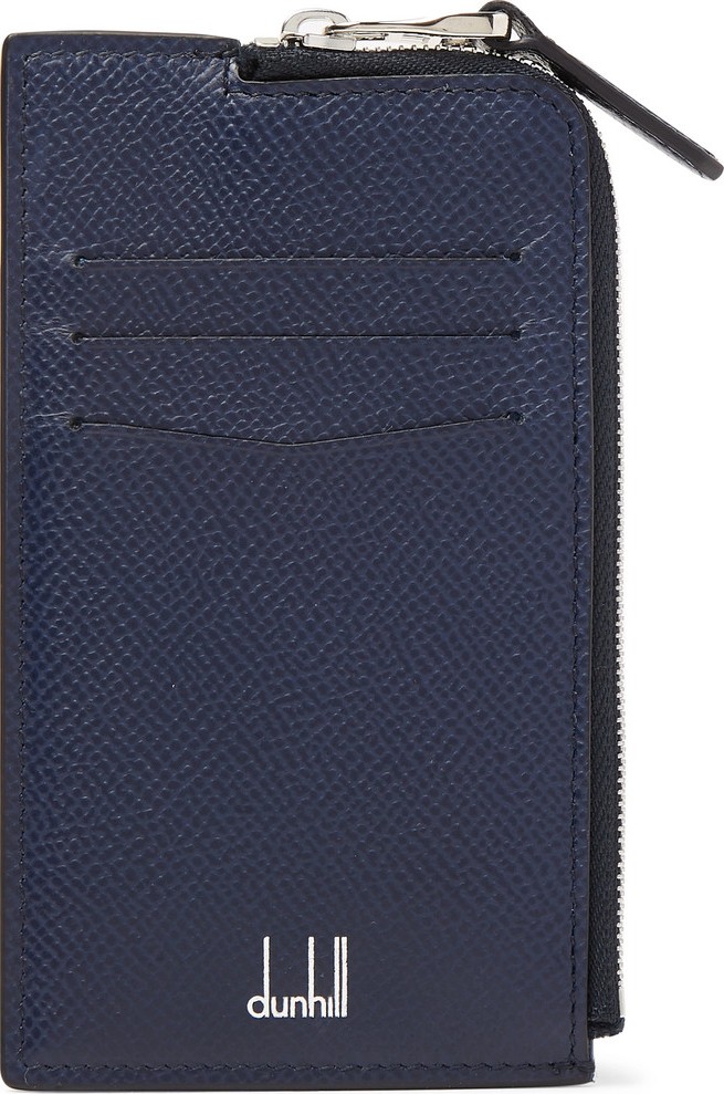 Dunhill Cadogan Full-Grain Leather Zip-Around Cardholder
