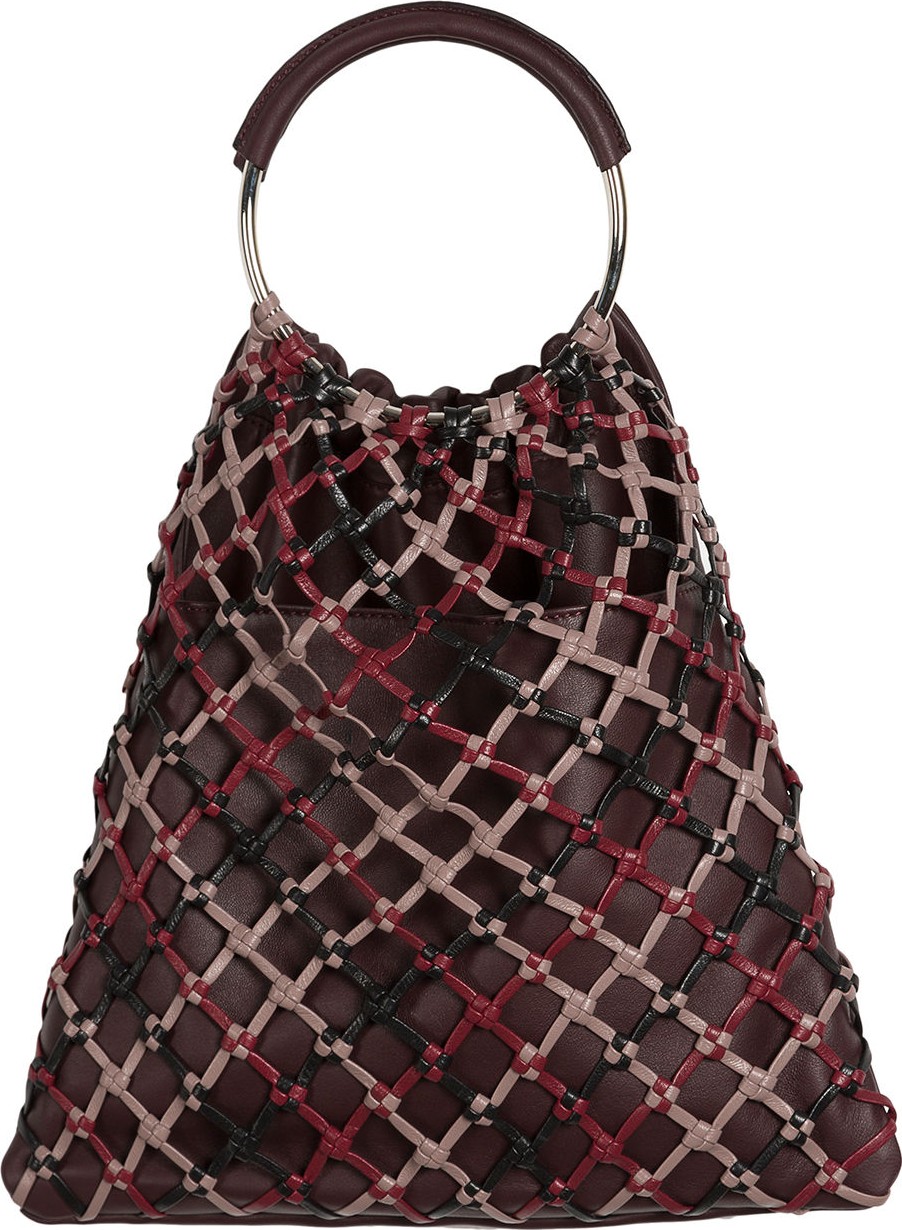 HEREU Woven Xarxa Top Handle Bag