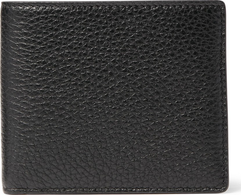 Maison Margiela Full-Grain Leather Billfold Wallet