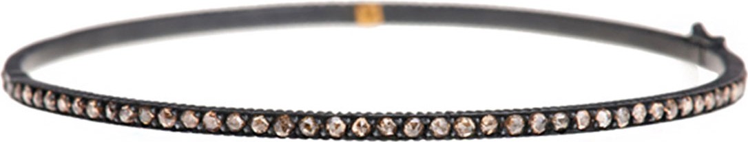 Yossi Harari Lilah Gilver Champagne Diamond Bangle