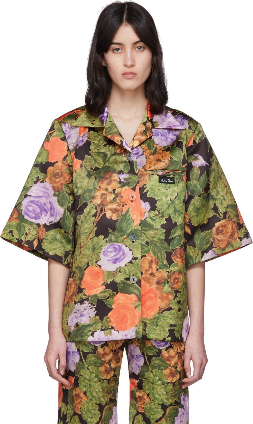 Richard Quinn Brown Hawaii Shirt