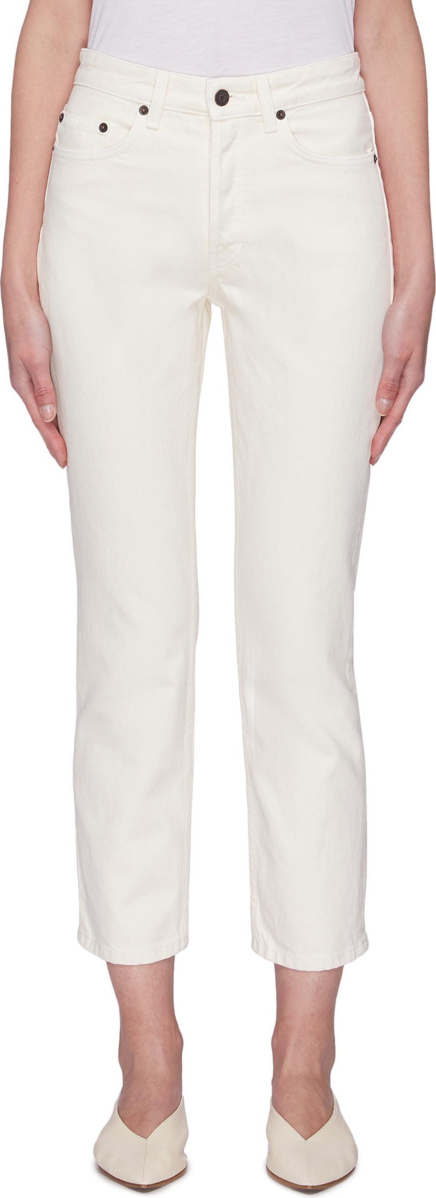 THE ROW 'Ash' Crop Jeans