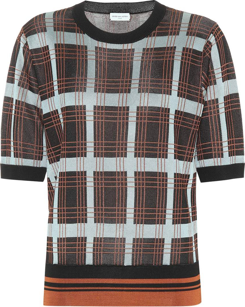 Dries Van Noten Checked sweater