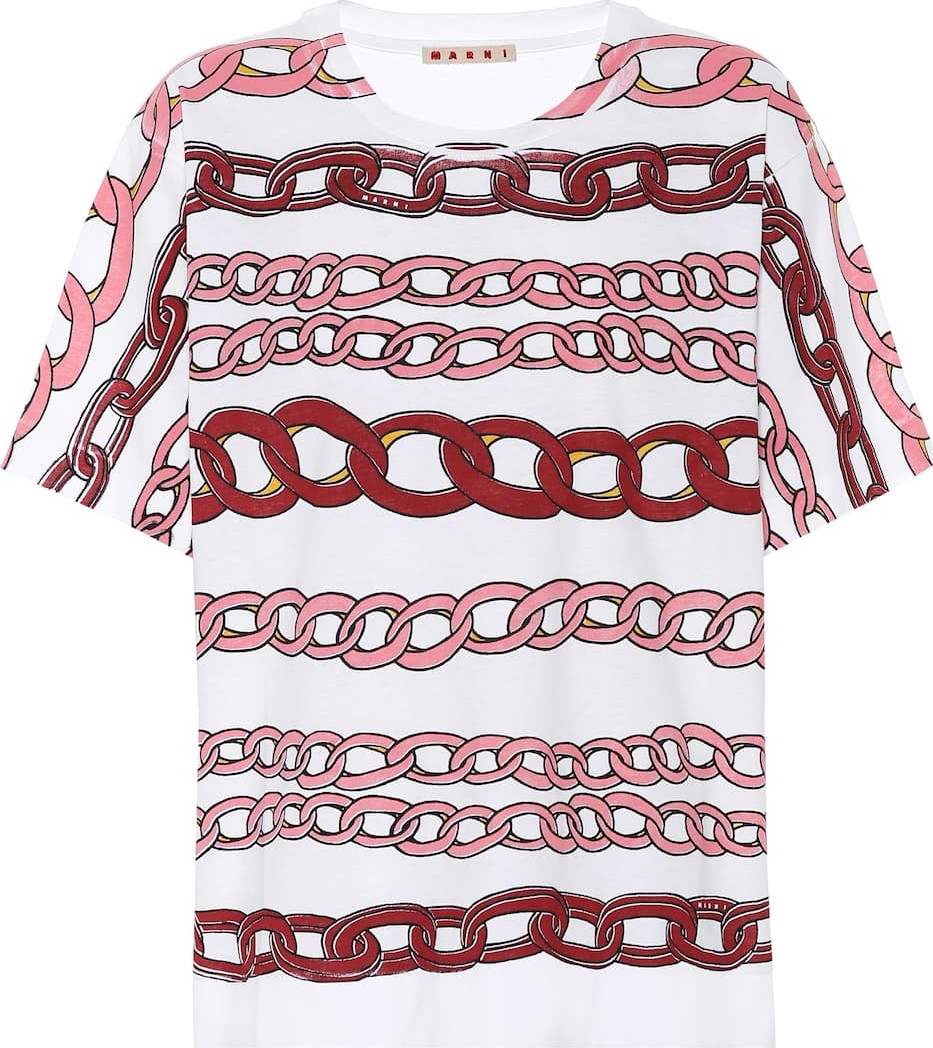 Marni Printed cotton T-shirt